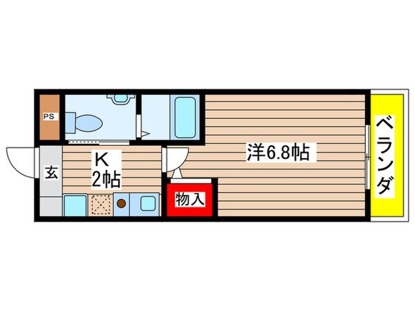 パワ－ステ－ジの物件間取画像